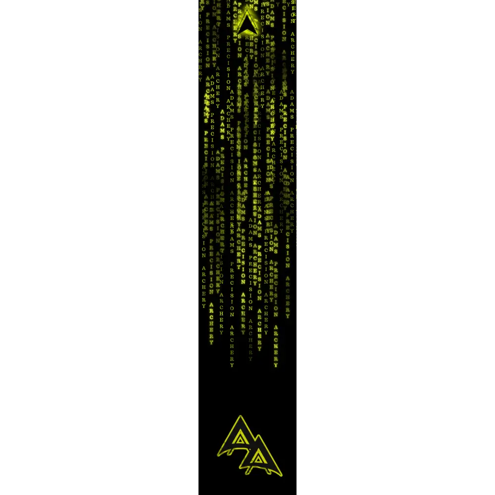 APA DIGITAL RAINFALL SERIES FLO YELLOW ARROW WRAPS FLUORESCENT DEALER PRICING QUALIFIED