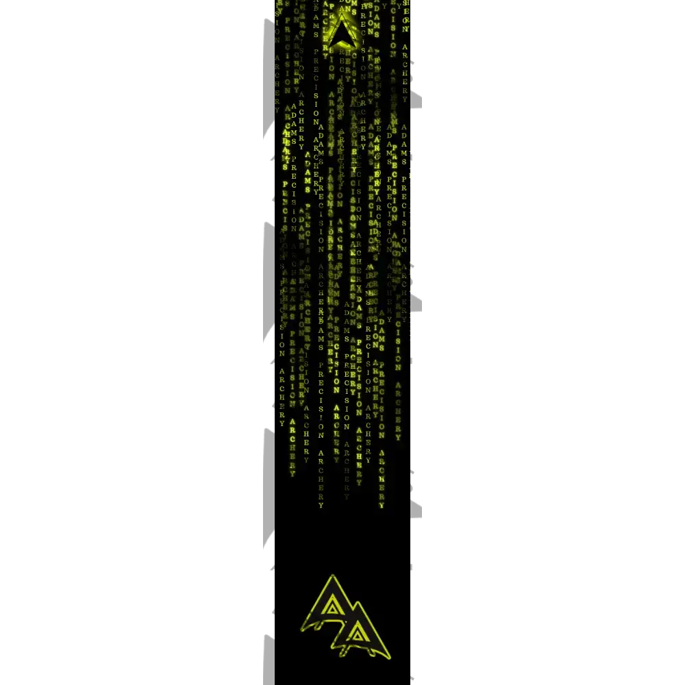 APA DIGITAL RAINFALL SERIES FLO YELLOW ARROW WRAPS FLUORESCENT DEALER PRICING QUALIFIED