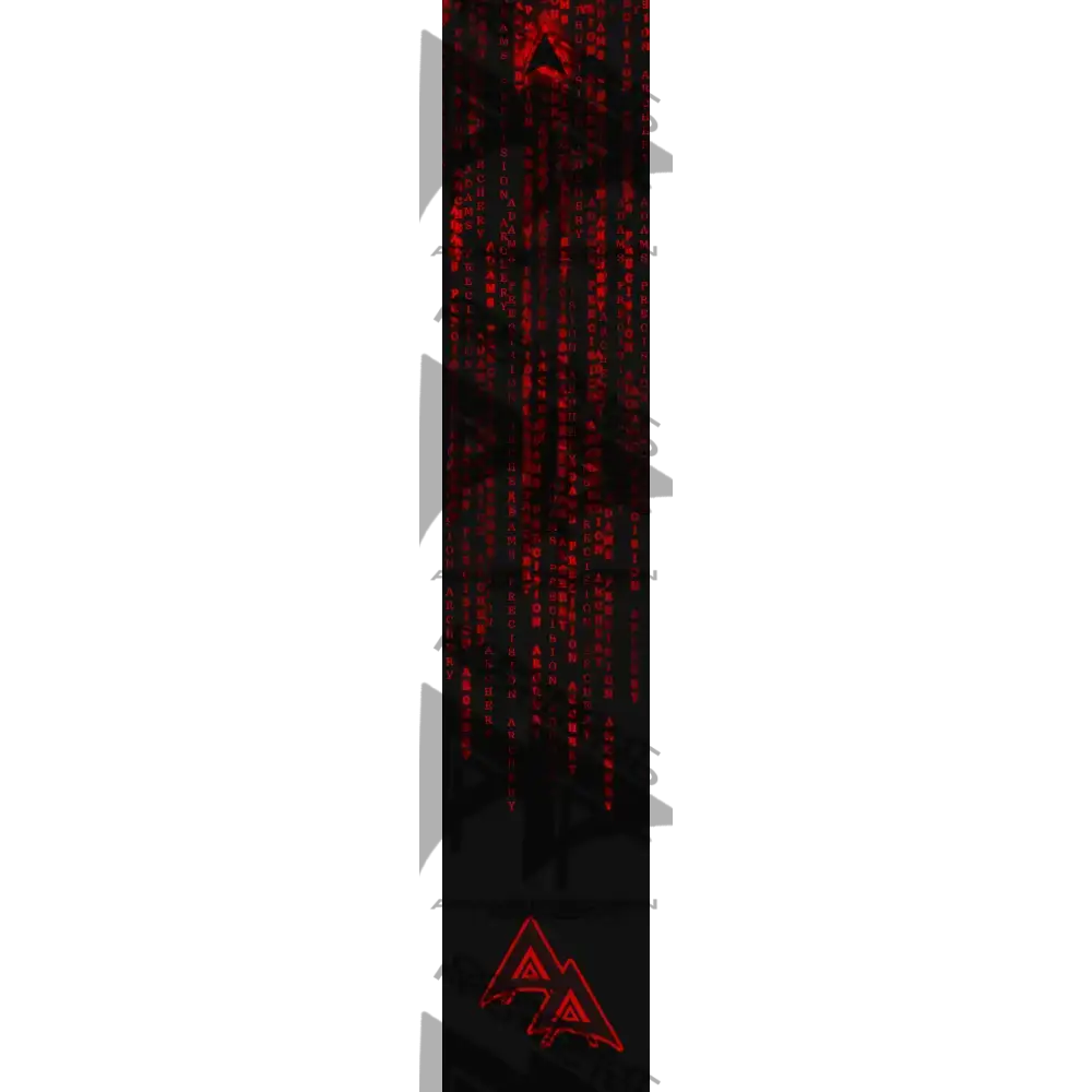 APA DIGITAL RAINFALL SERIES RED ARROW WRAPS MATTE (STANDARD) ARROW WRAPS