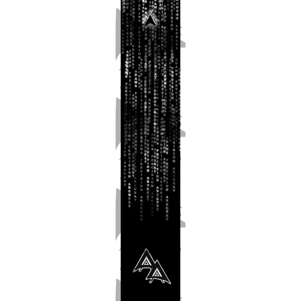 APA DIGITAL RAINFALL SERIES WHITE ARROW WRAPS MATTE (STANDARD) ARROW WRAPS