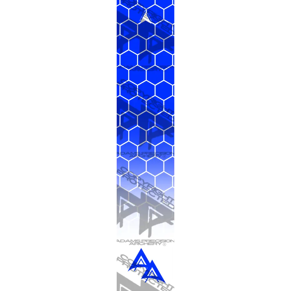 APA DISSOLVING BLUE FILLED HEX SERIES ARROW WRAP MATTE (STANDARD) APA HEX SERIES