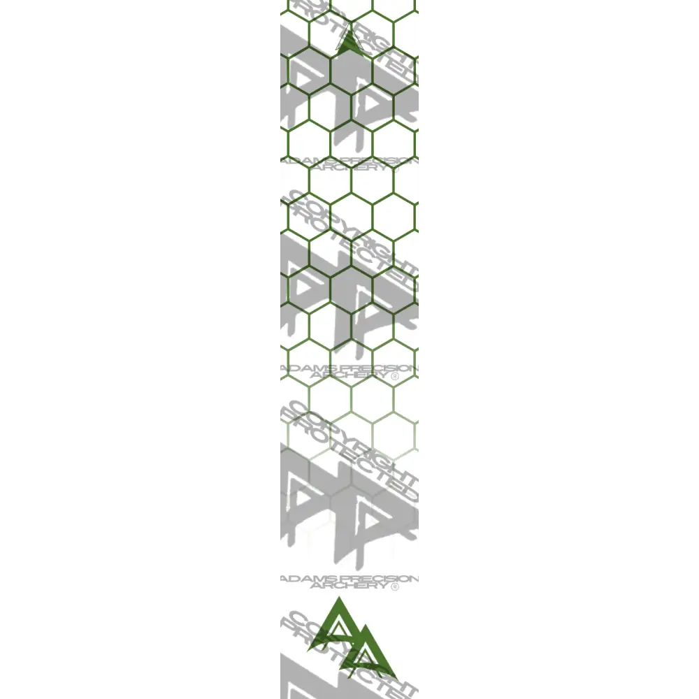 APA DISSOLVING OD GREEN OUTLINE HEX SERIES ARROW WRAP MATTE (STANDARD) DEALER PRICING QUALIFIED