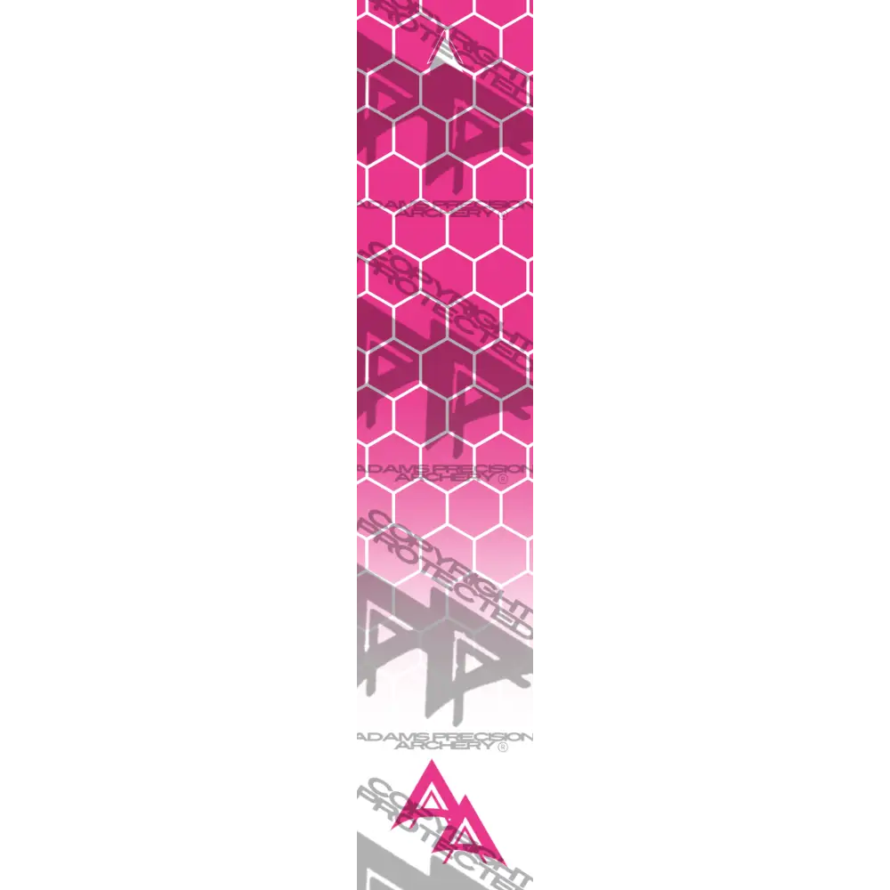 APA DISSOLVING PINK FILLED HEX SERIES ARROW WRAP MATTE (STANDARD) DEALER PRICING QUALIFIED