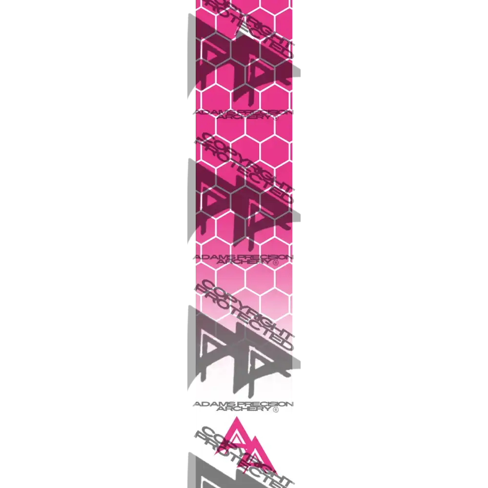 APA DISSOLVING PINK FILLED HEX SERIES ARROW WRAP MATTE (STANDARD) DEALER PRICING QUALIFIED