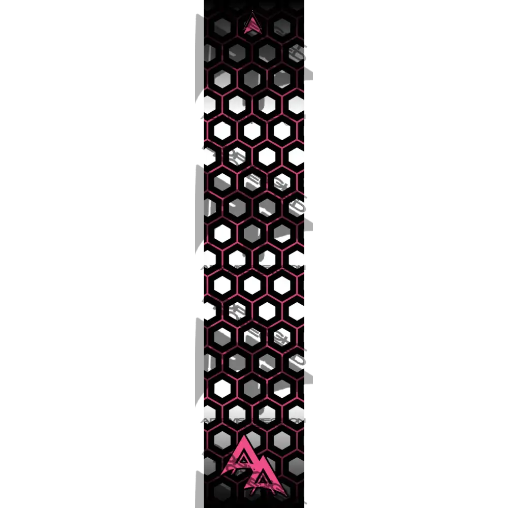 APA DOUBLE OUTLINE HEX SERIES ARROW WRAPS - PINK