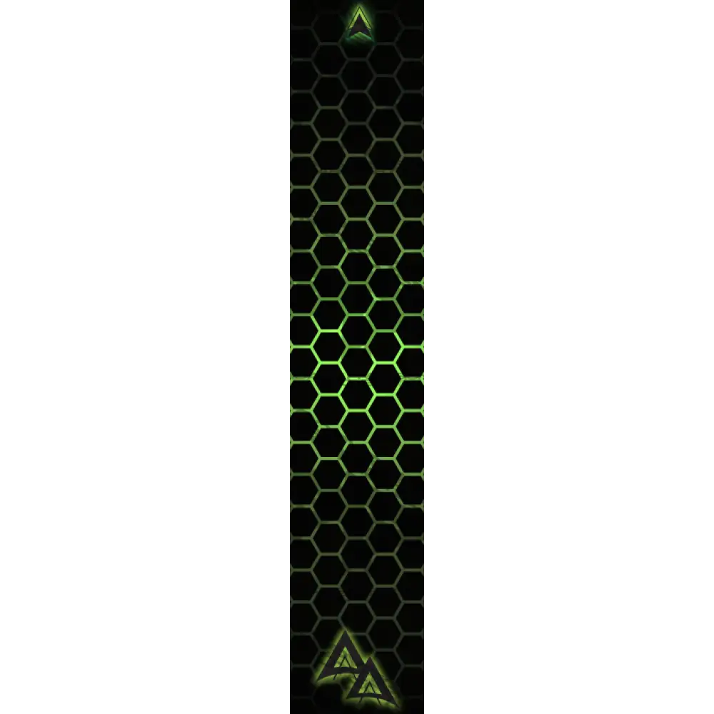 APA ELECTRIC GREEN HEX SERIES ARROW WRAP MATTE (STANDARD) APA HEX SERIES