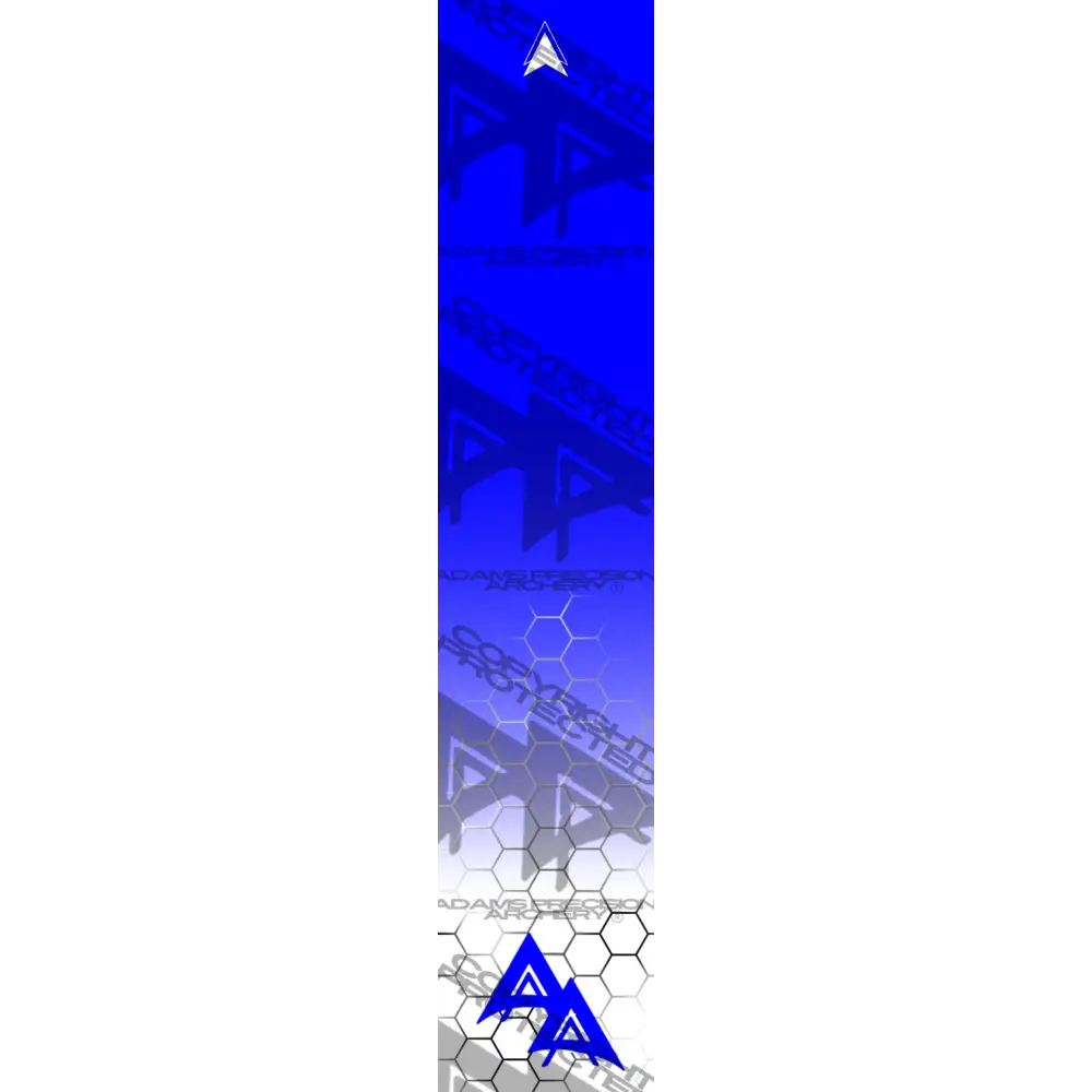 APA FADING HEX SERIES ARROW WRAPS -BLUE
