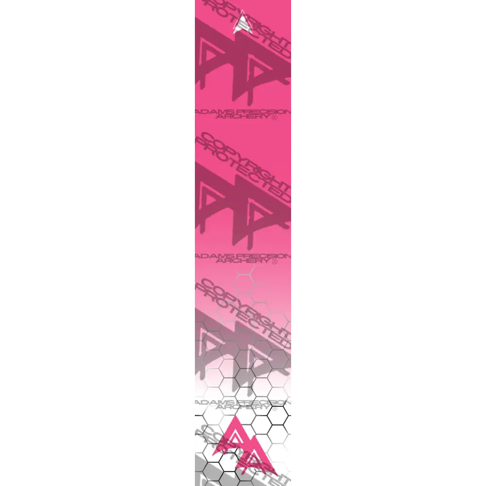 APA FADING HEX SERIES ARROW WRAPS - PINK