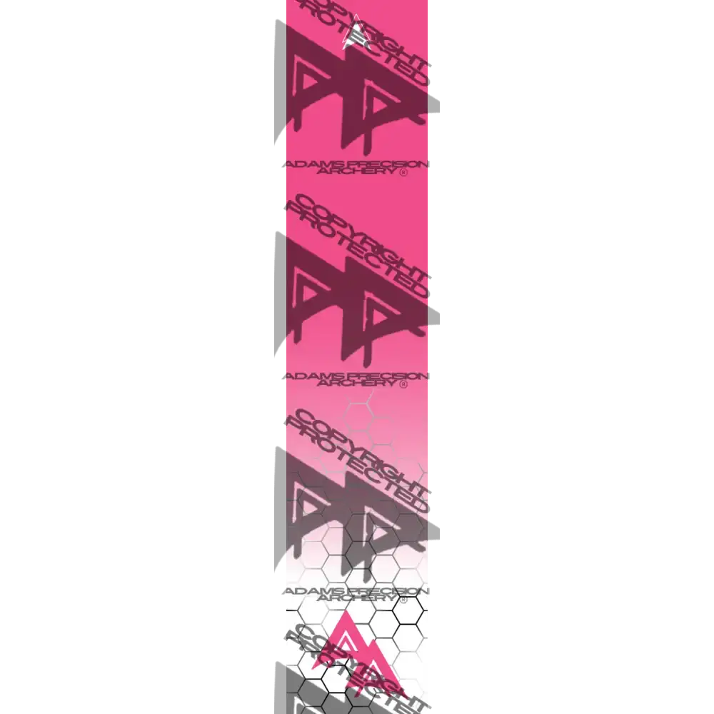 APA FADING HEX SERIES ARROW WRAPS - PINK