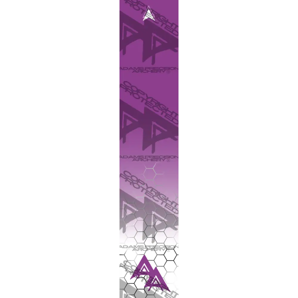 APA FADING HEX SERIES ARROW WRAPS - PURPLE