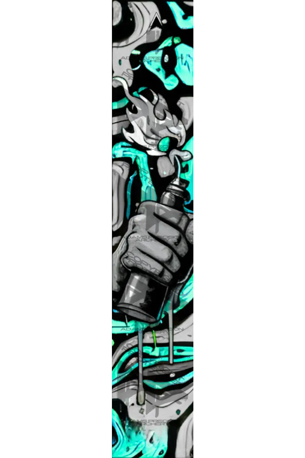 APA FAR OUT SERIES ARROW WRAPS | NEON FORGE TEAL