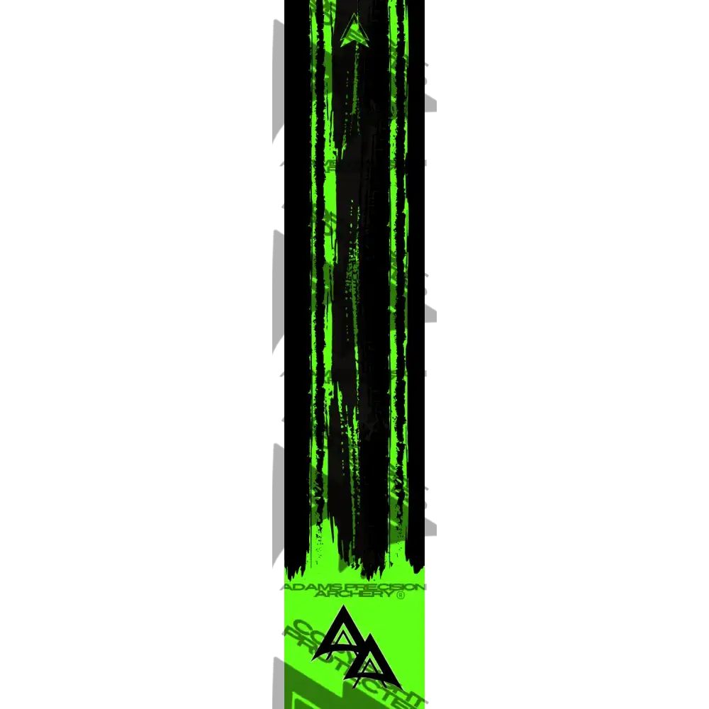 APA FLO GREEN DRIFTWOOD SERIES ARROW WRAP FLUORESCENT APA DRIFTWOOD SERIES