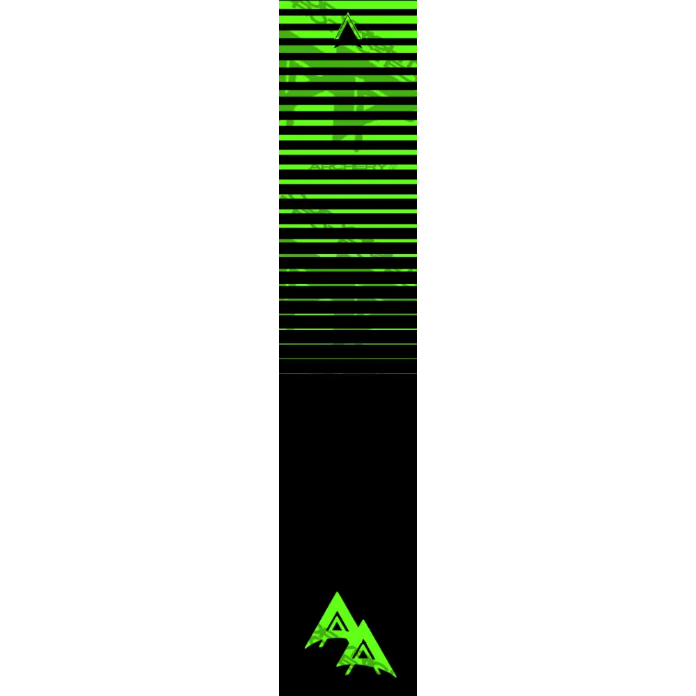 APA FLO GREEN HORIZON DARK FALL SERIES ARROW WRAP FLUORESCENT DEALER PRICING QUALIFIED