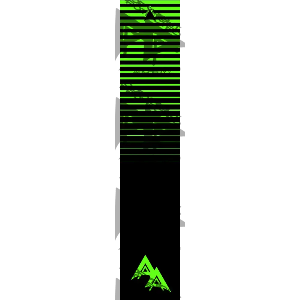 APA FLO GREEN HORIZON DARK FALL SERIES ARROW WRAP FLUORESCENT DEALER PRICING QUALIFIED