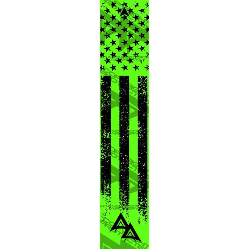 APA FLO GREEN WEATHERED FLAG LIGHT SERIES ARROW WRAP FLUORESCENT DEALER PRICING QUALIFIED