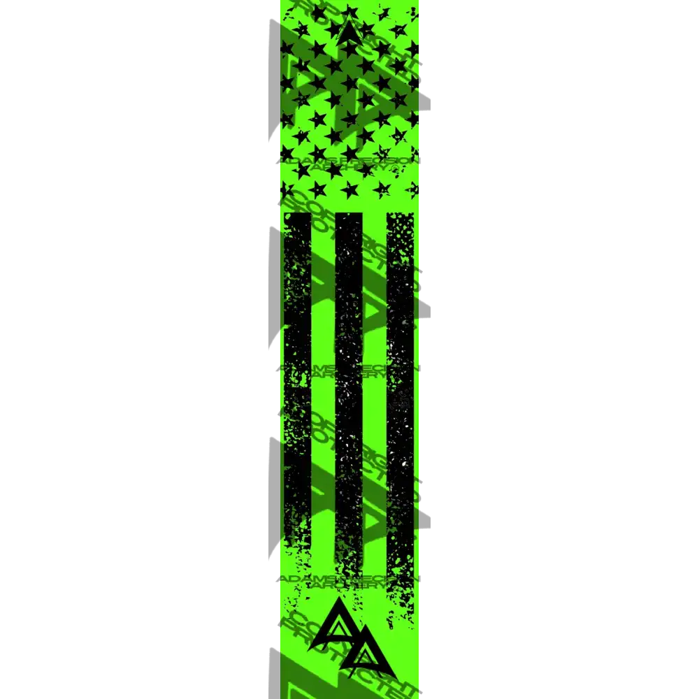 APA FLO GREEN WEATHERED FLAG LIGHT SERIES ARROW WRAP FLUORESCENT DEALER PRICING QUALIFIED