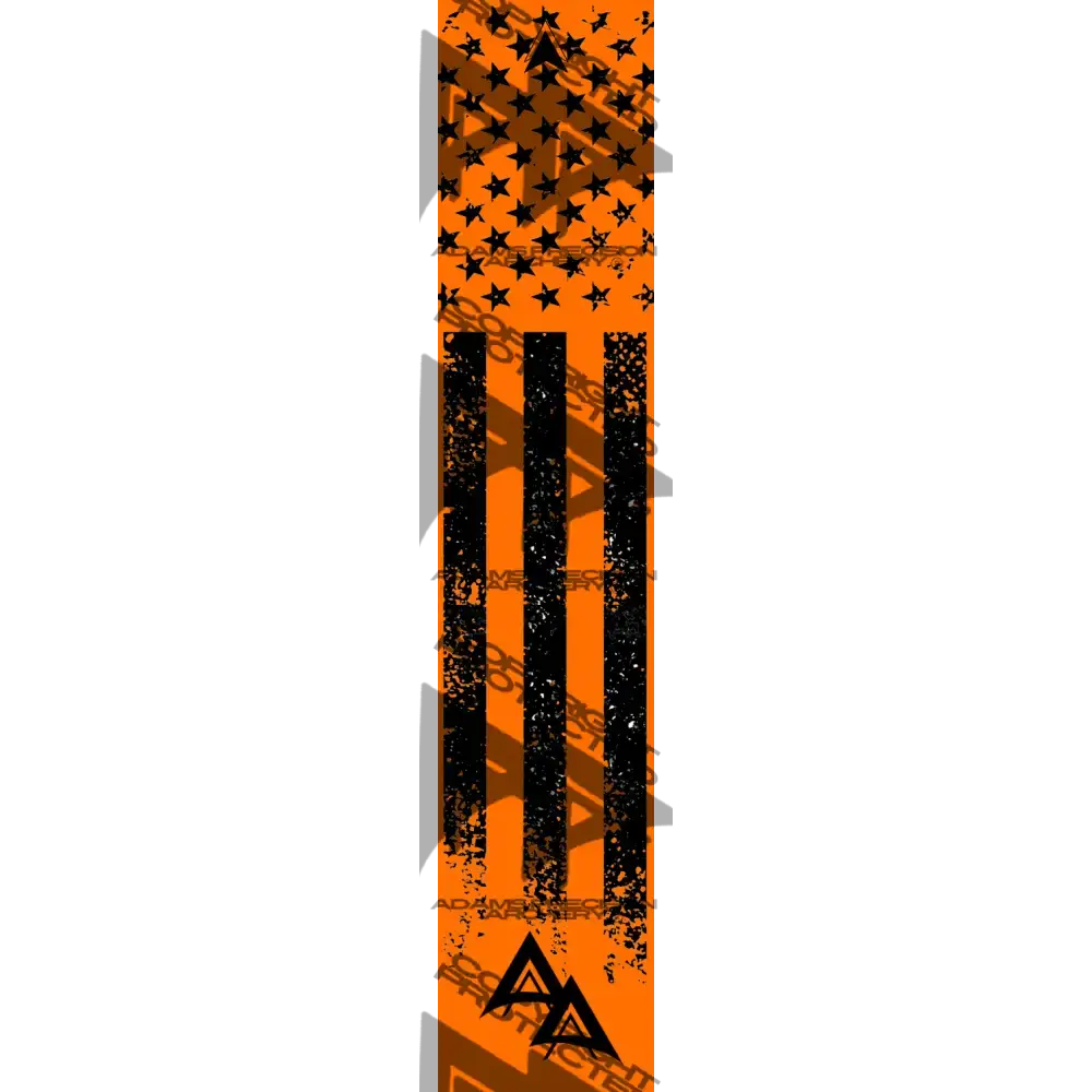 APA FLO ORANGE WEATHERED FLAG LIGHT SERIES ARROW WRAP FLUORESCENT DEALER PRICING QUALIFIED