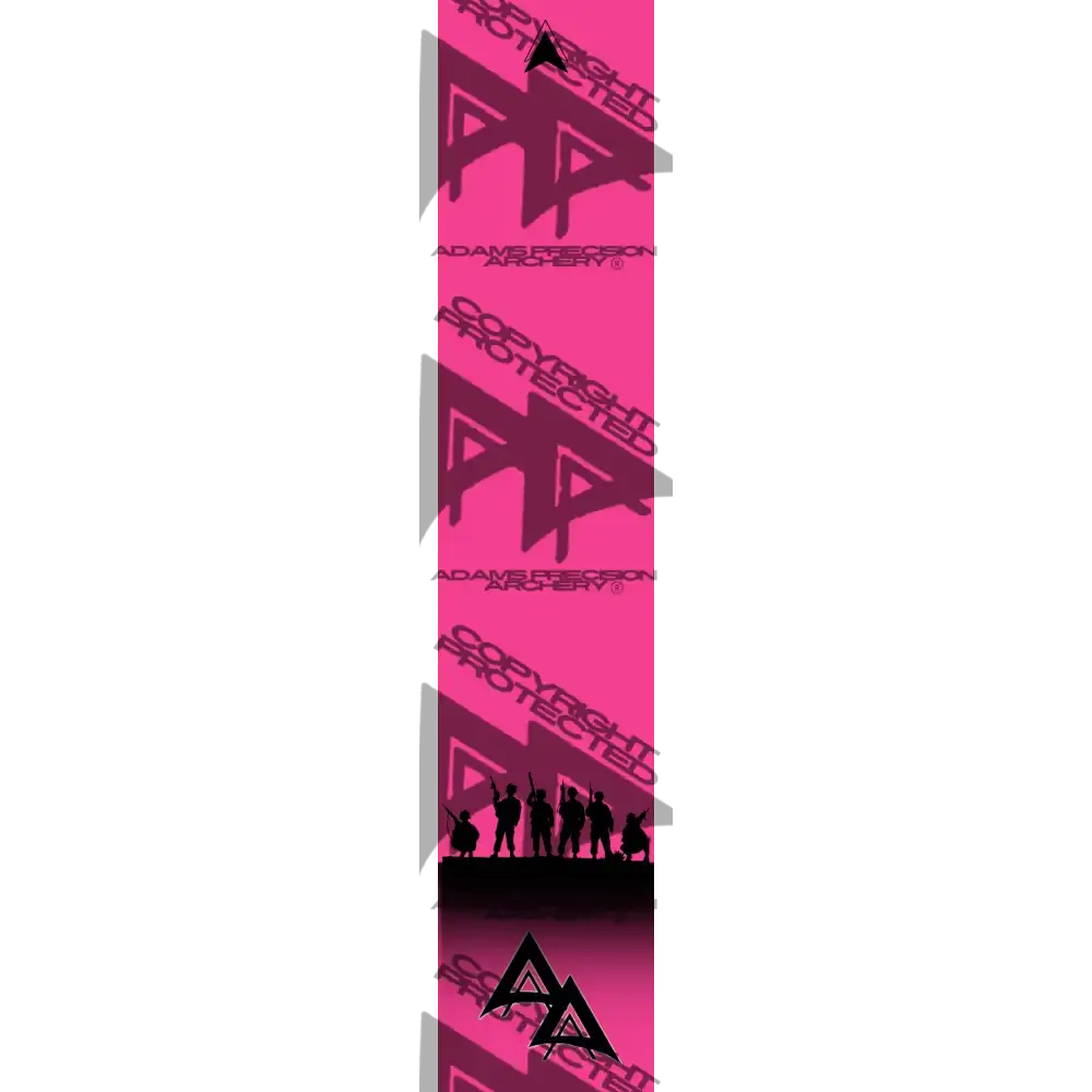 APA FLO PINK BROTHERHOOD SERIES ARROW WRAP FLUORESCENT DEALER PRICING QUALIFIED