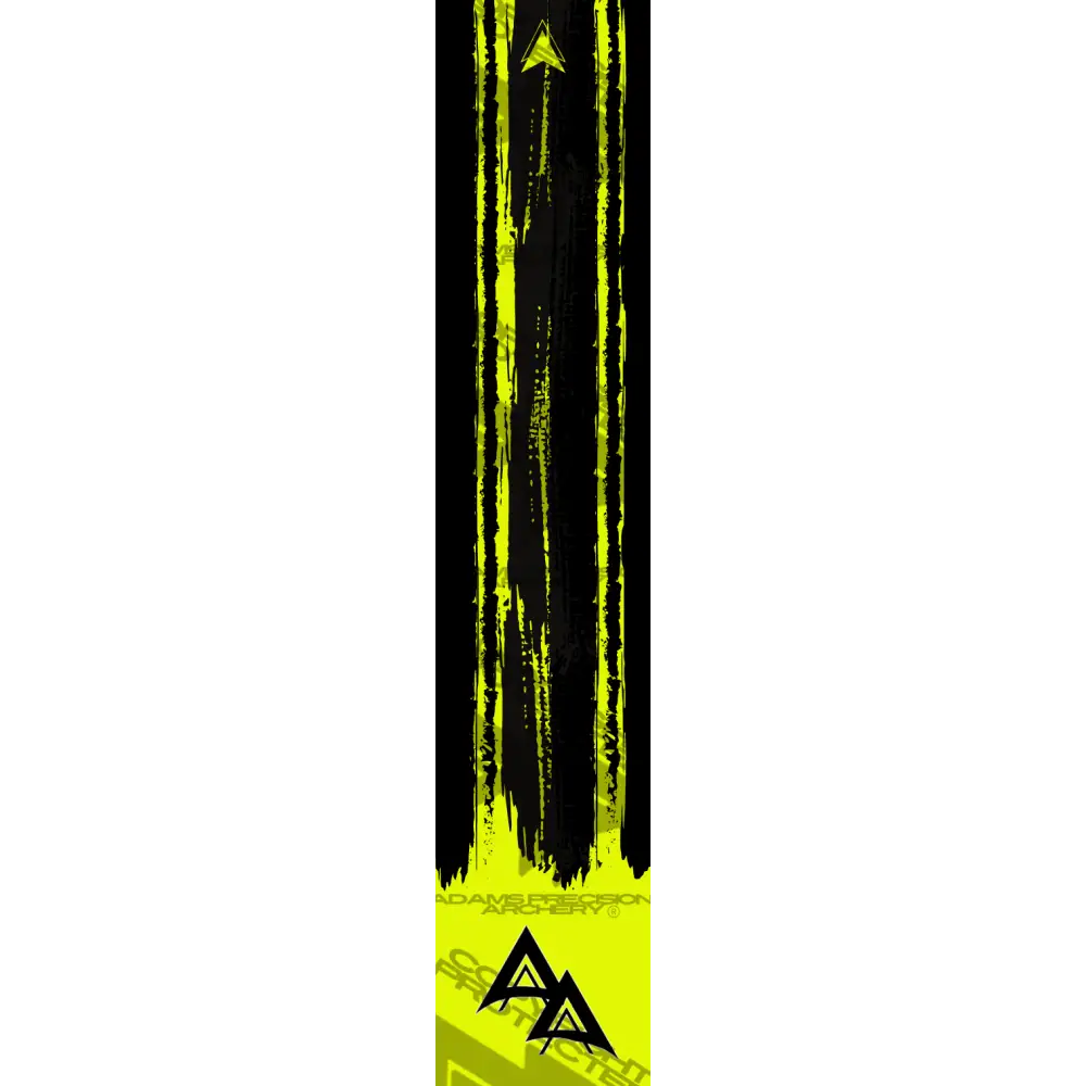 APA FLO YELLOW DRIFTWOOD SERIES ARROW WRAP FLUORESCENT APA DRIFTWOOD SERIES