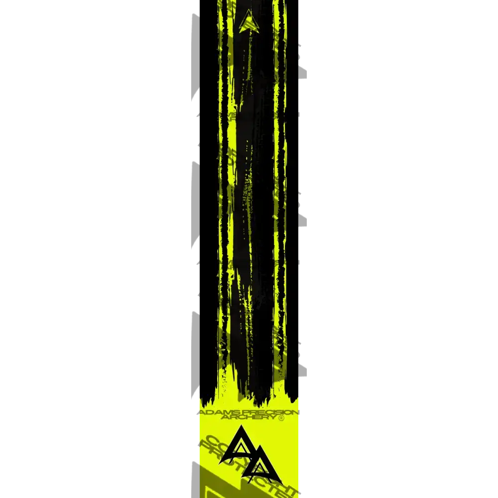 APA FLO YELLOW DRIFTWOOD SERIES ARROW WRAP FLUORESCENT APA DRIFTWOOD SERIES