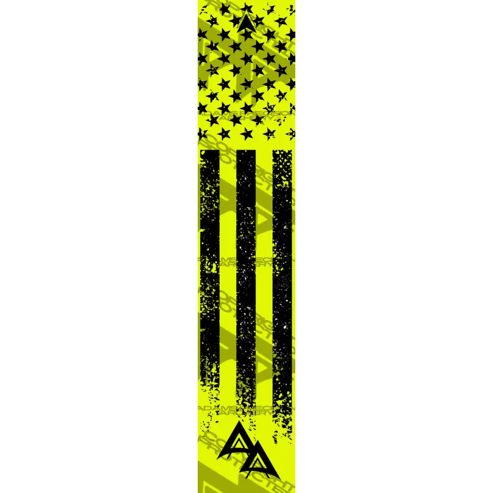 APA FLO YELLOW WEATHERED FLAG LIGHT SERIES ARROW WRAP FLUORESCENT DEALER PRICING QUALIFIED