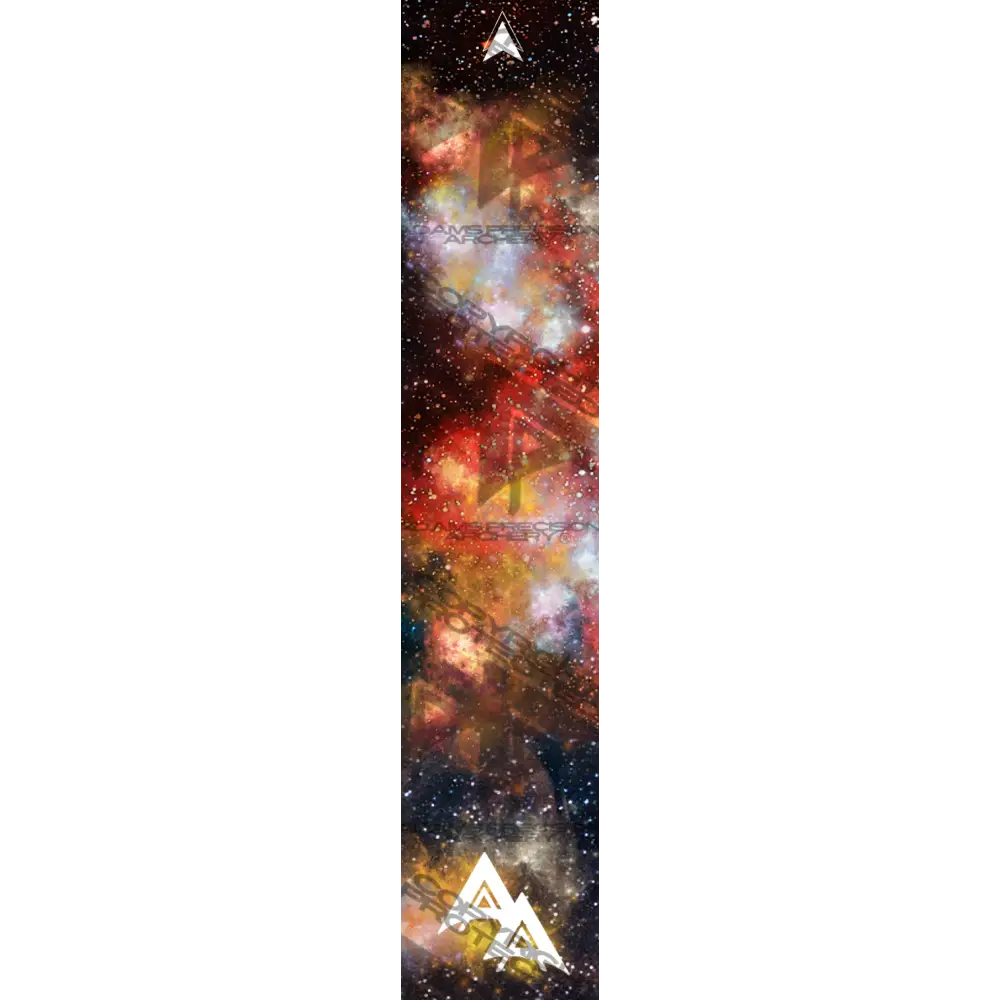 APA GALACTIC SERIES ARROW WRAPS - ORANGE GALAXIES MATTE (STANDARD) All SERIES