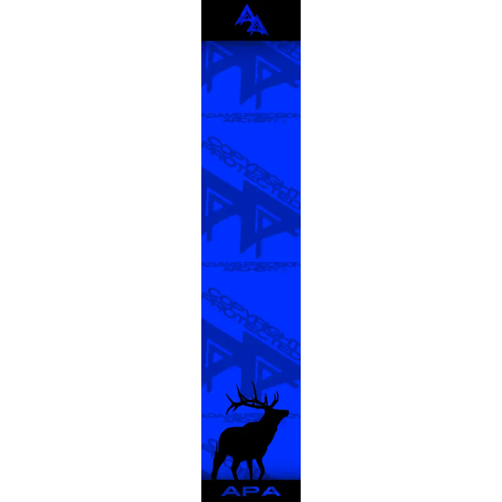 APA GAME SERIES ELK BLUE ARROW WRAP