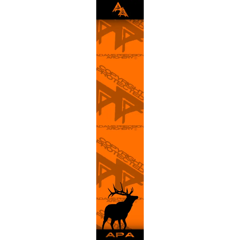 APA GAME SERIES ELK FLO ORANGE ARROW WRAP