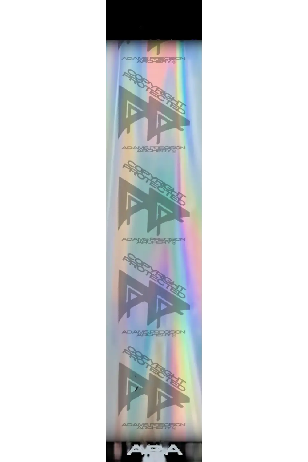 APA GAME SERIES ELK HOLOGRAPHIC ARROW WRAP / TRADITIONAL ARROW WRAPS