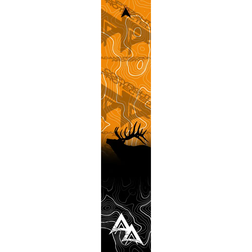 APA GAME SERIES ELK TOPO FADE ORANGE ARROW WRAP