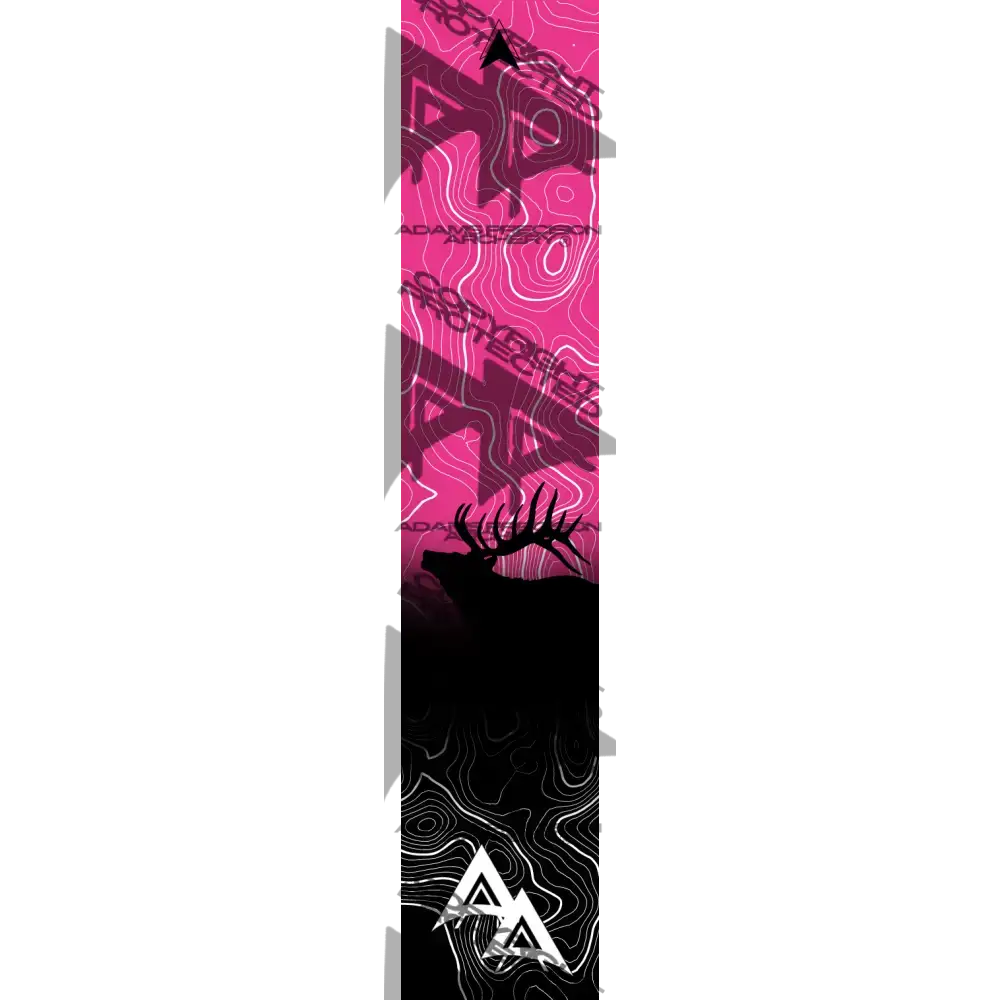 APA GAME SERIES ELK TOPO FADE PINK ARROW WRAP