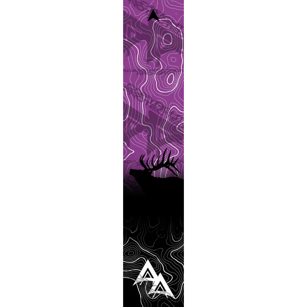 APA GAME SERIES ELK TOPO FADE PURPLE ARROW WRAP