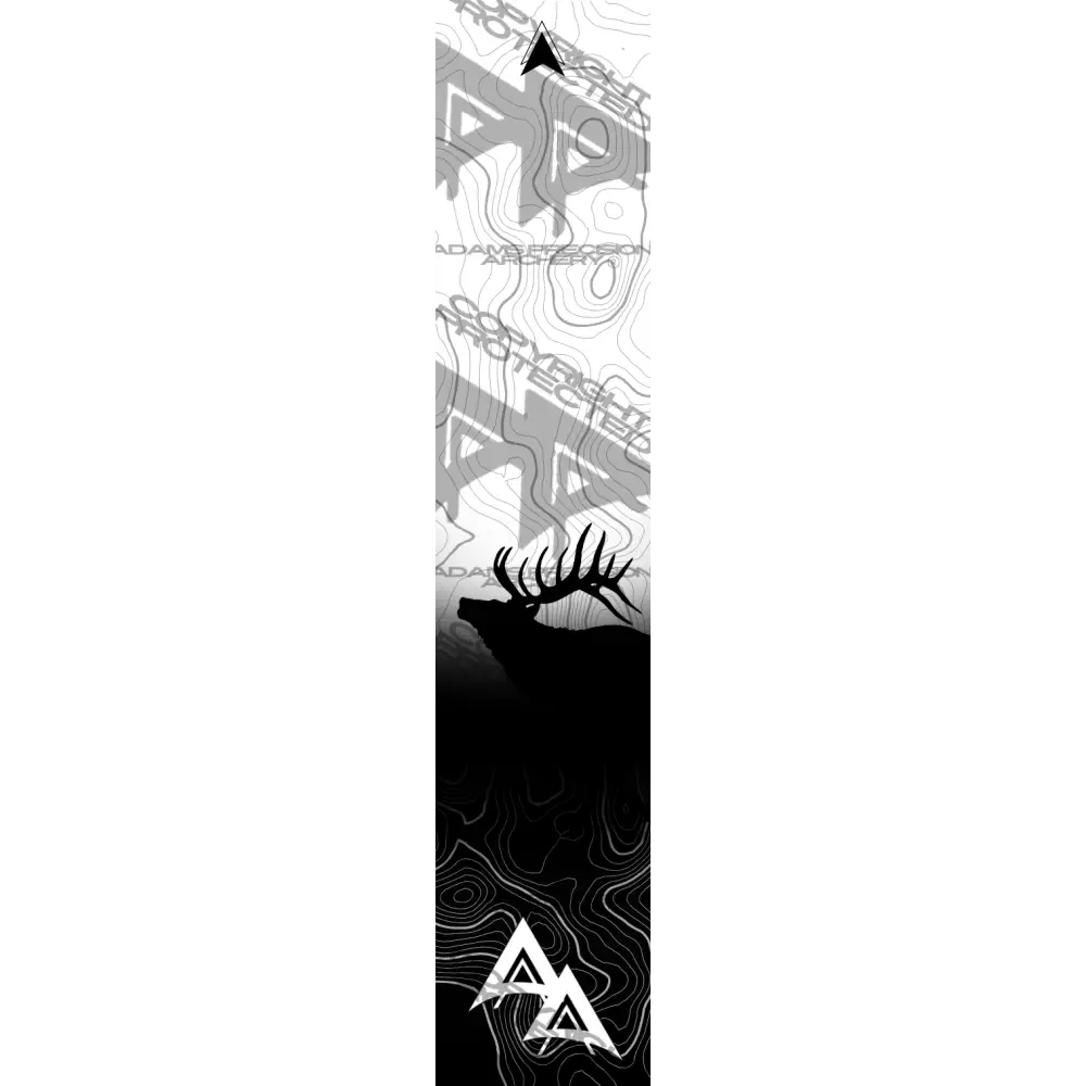 APA GAME SERIES ELK TOPO FADE WHITE ARROW WRAP