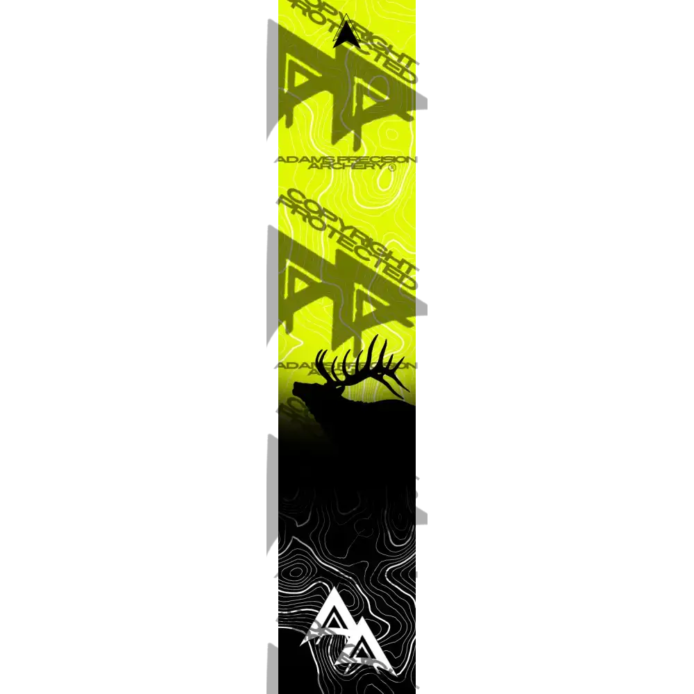 APA GAME SERIES ELK TOPO FADE YELLOW ARROW WRAP