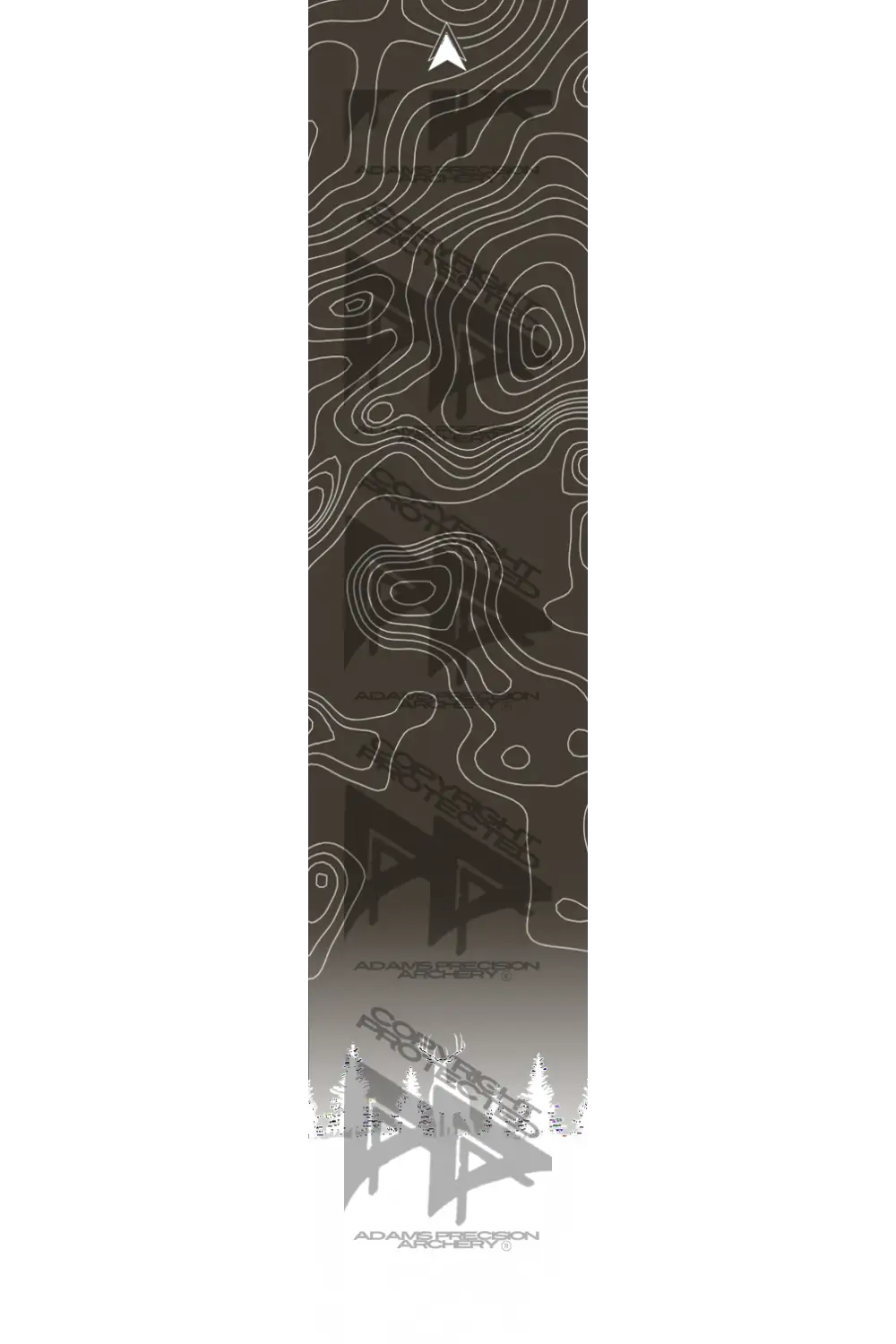 APA GAME SERIES MOONLIT TOPO FADE KODIAK INVERSE ARROW WRAP