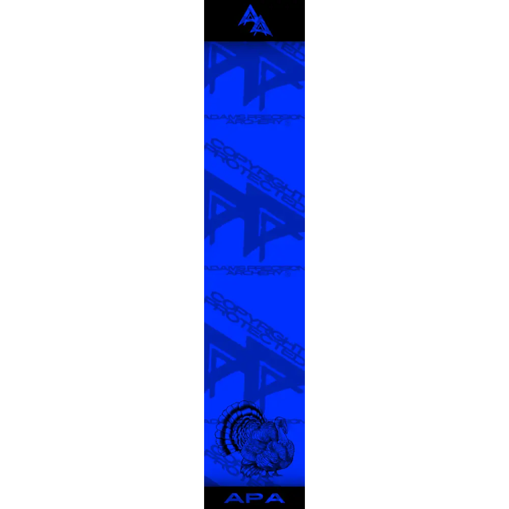 APA GAME SERIES TURKEY BLUE ARROW WRAP
