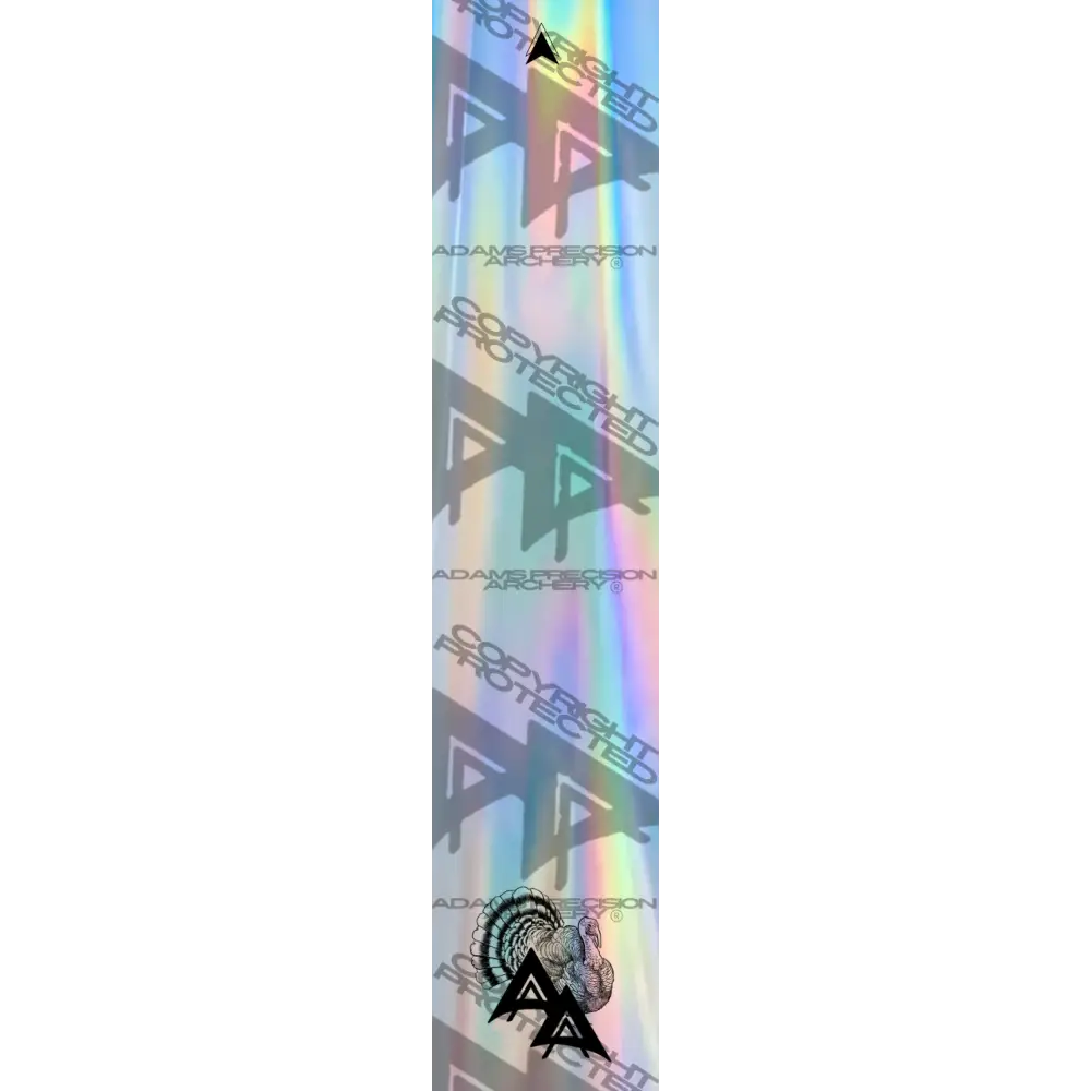 APA GAME SERIES TURKEY HOLOGRAPHIC ARROW WRAP