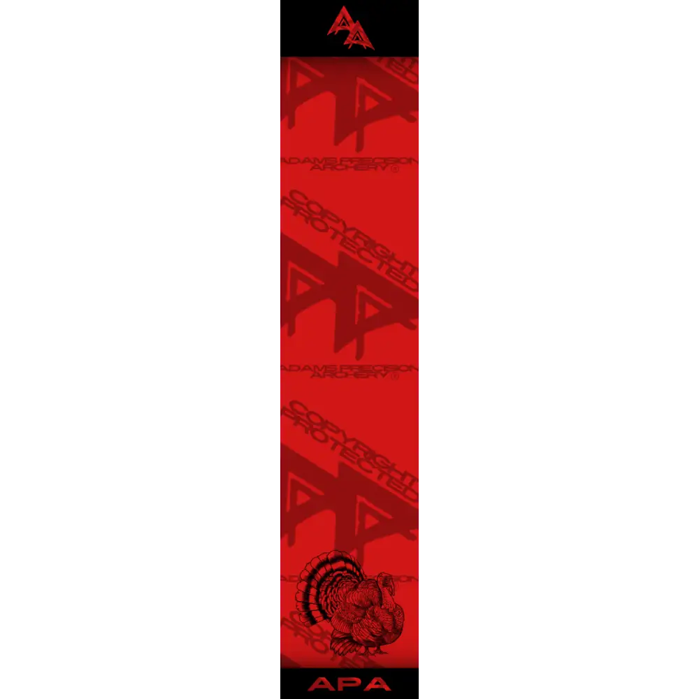 APA GAME SERIES TURKEY RED ARROW WRAP