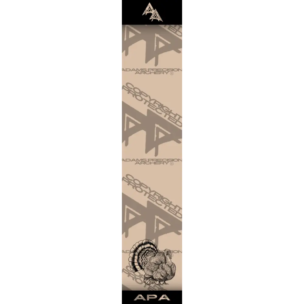 APA GAME SERIES TURKEY SAND ARROW WRAP