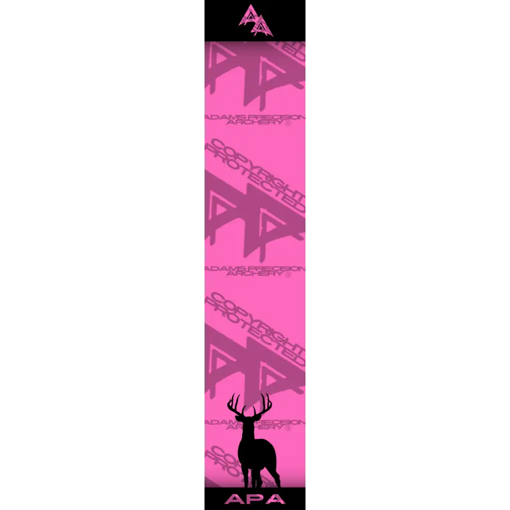 APA GAME SERIES WHITETAIL FLO PINK ARROW WRAP