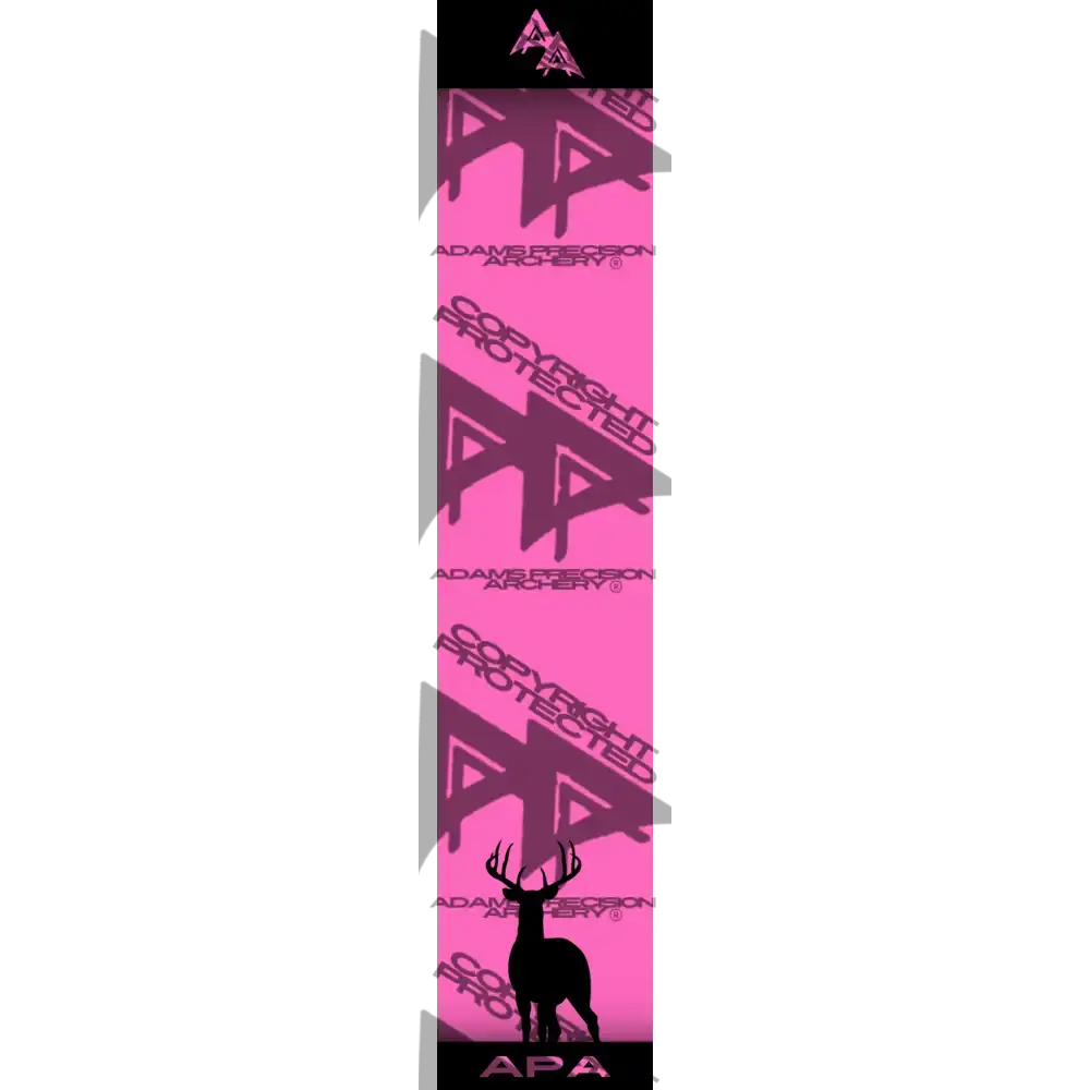 APA GAME SERIES WHITETAIL FLO PINK ARROW WRAP