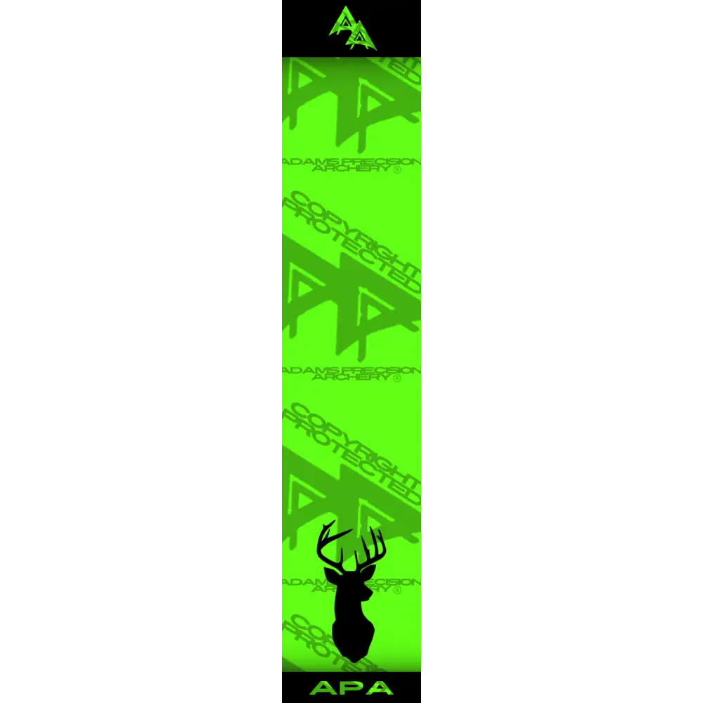 APA GAME SERIES WHITETAIL MOUNT FLO GREEN ARROW WRAP