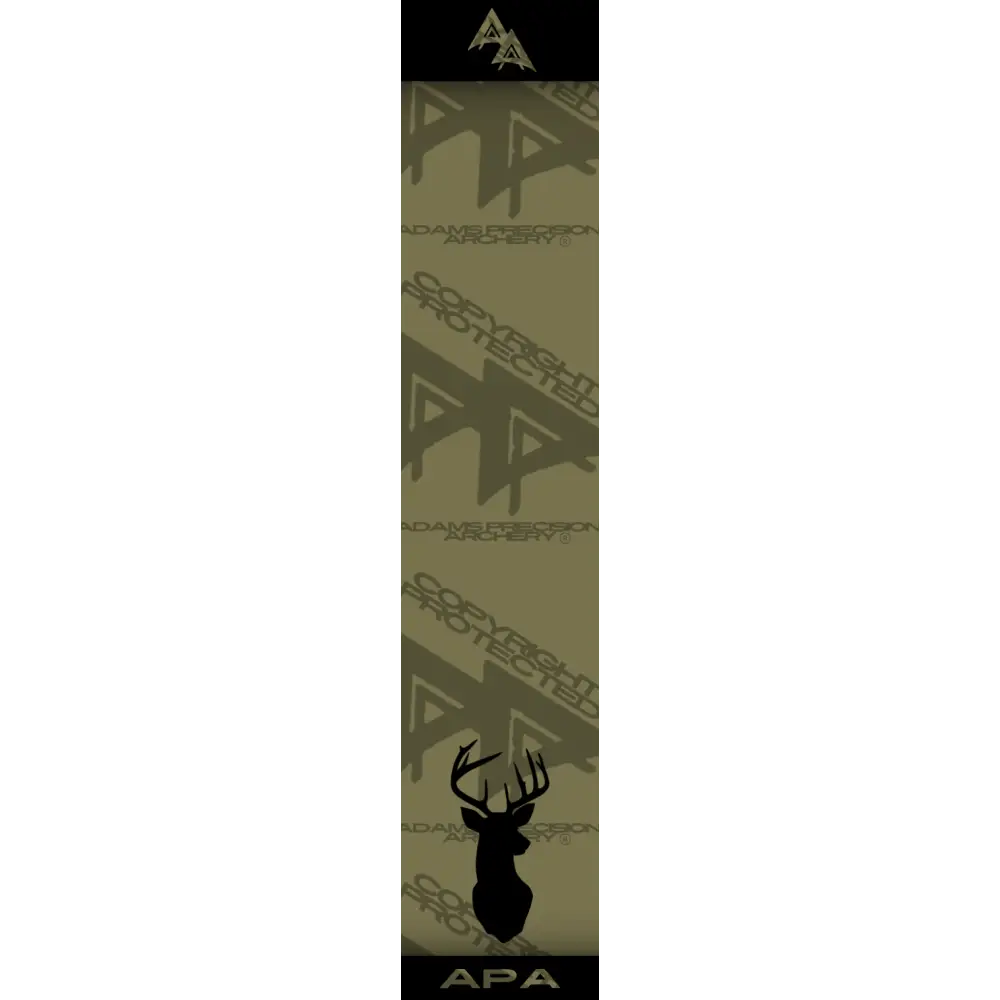 APA GAME SERIES WHITETAIL MOUNT OD GREEN ARROW WRAP