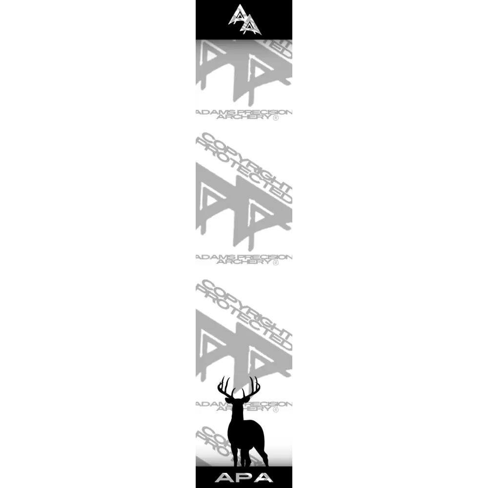 APA GAME SERIES WHITETAIL WHITE ARROW WRAP
