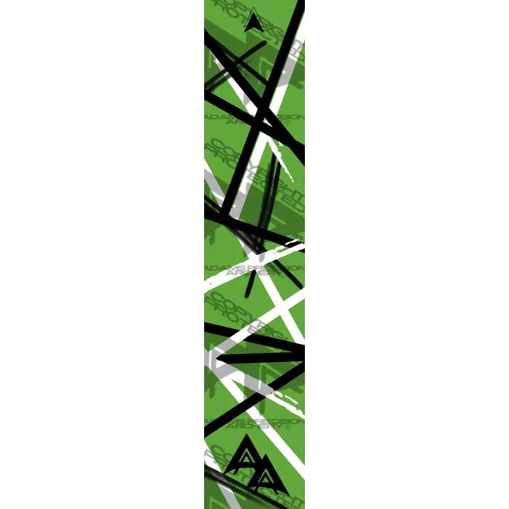 APA GREEN GRAFFITI SERIES ARROW WRAP MATTE (STANDARD) APA GRAFFITI SERIES