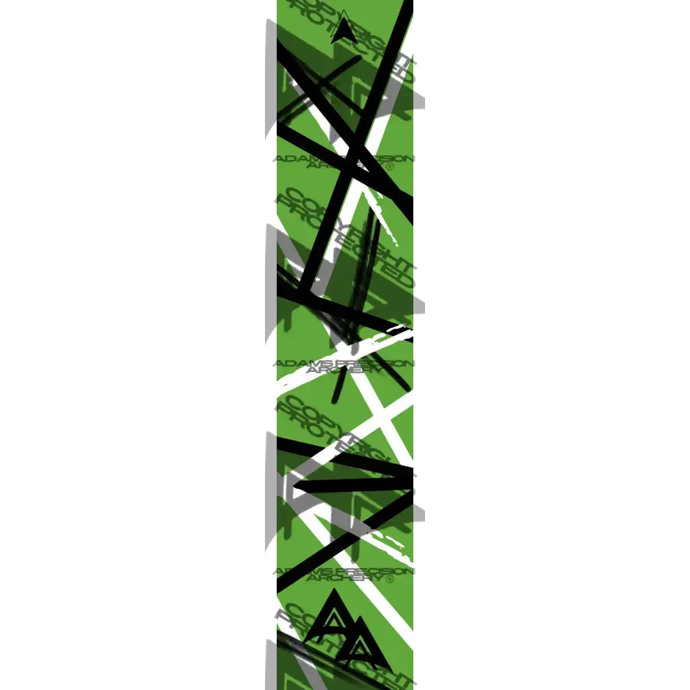 APA GREEN GRAFFITI SERIES ARROW WRAP MATTE (STANDARD) APA GRAFFITI SERIES