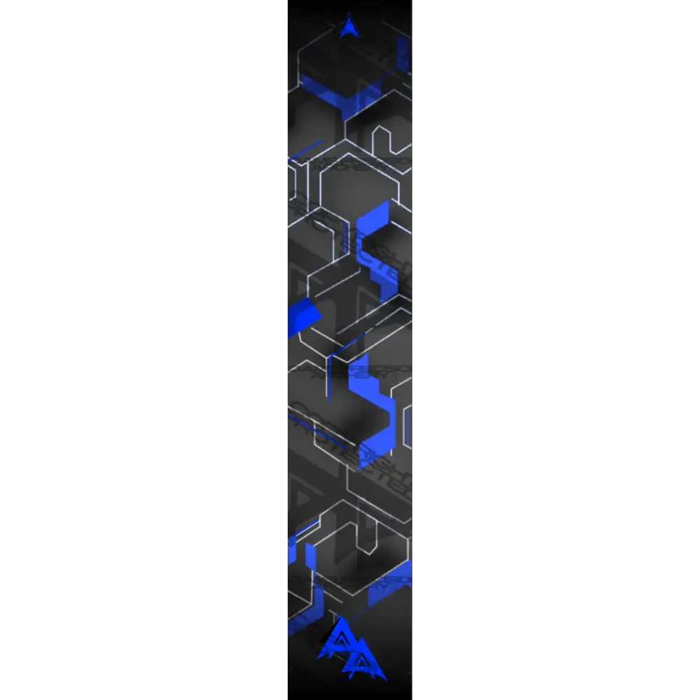 APA HEX CAMO SERIES ARROW WRAPS - BLUE