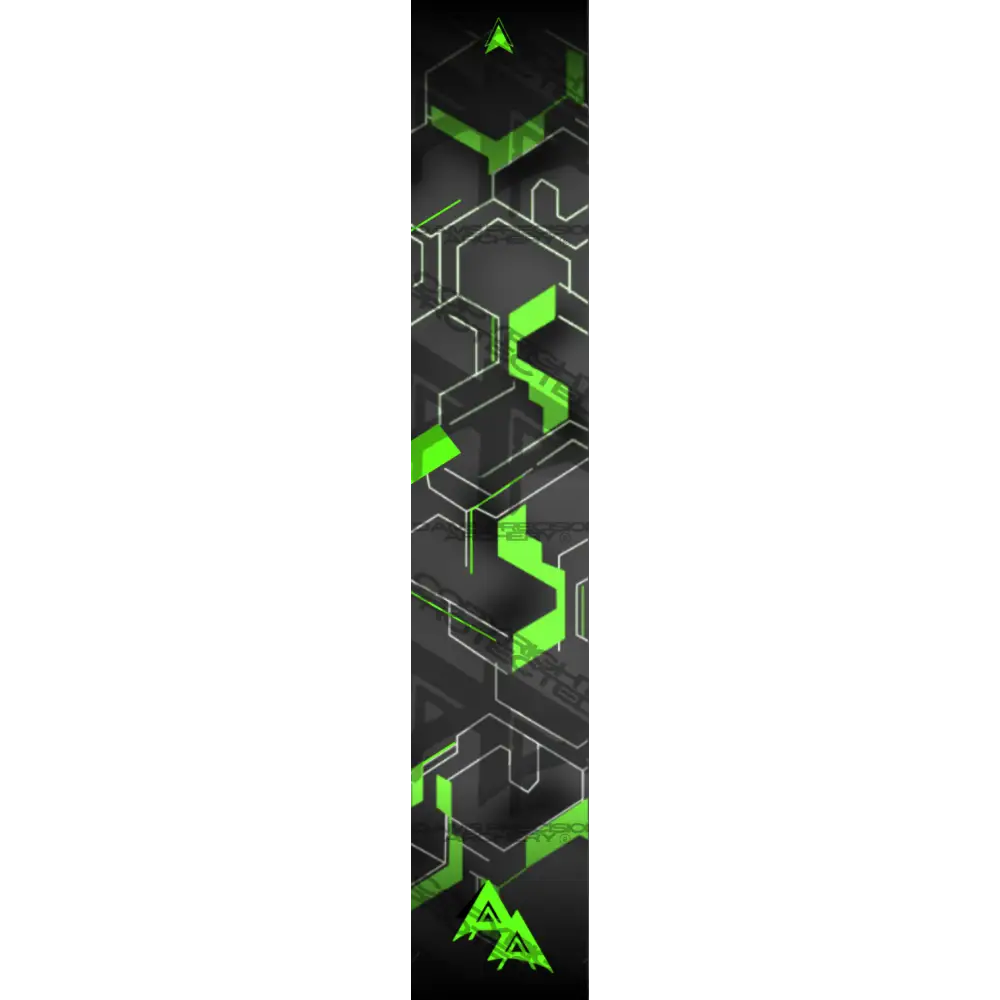 APA HEX CAMO SERIES ARROW WRAPS - GREEN