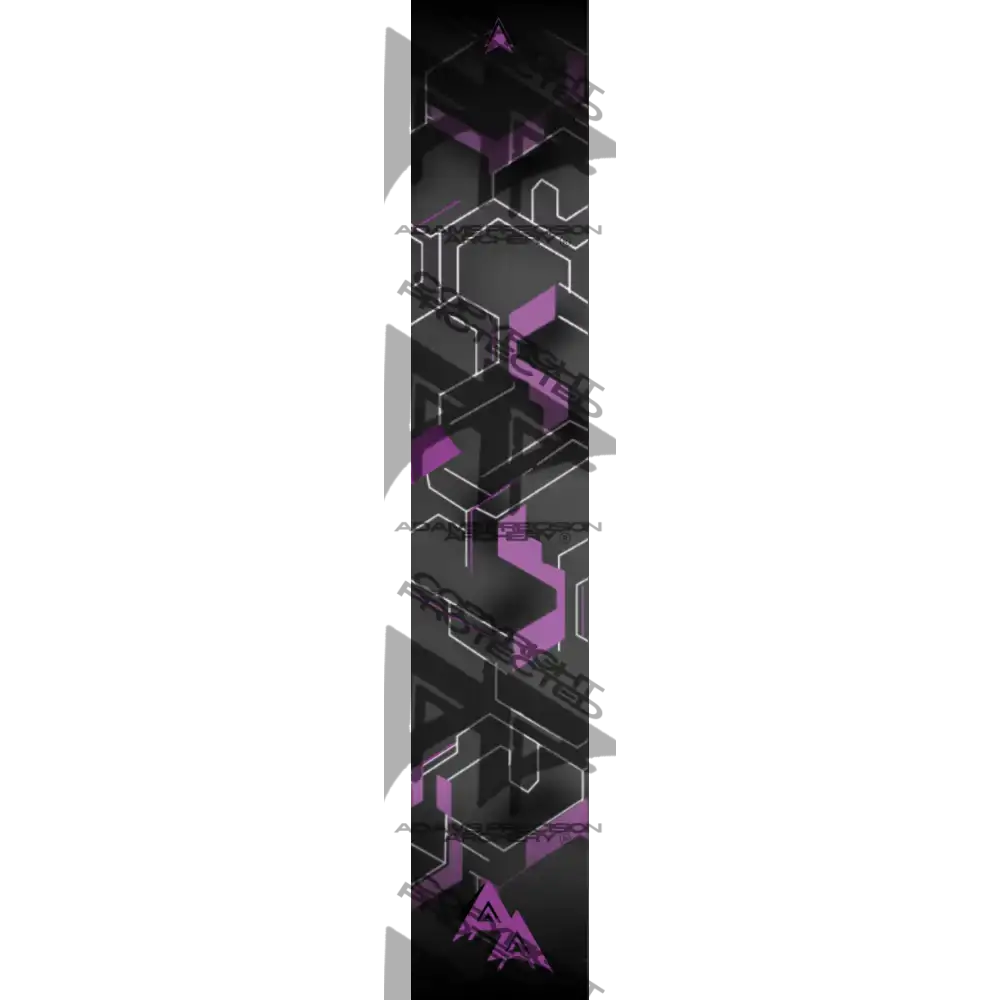 APA HEX CAMO SERIES ARROW WRAPS - PURPLE