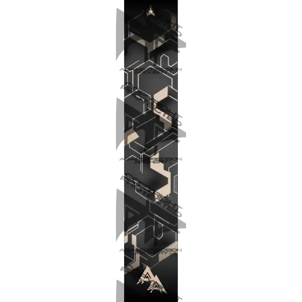 APA HEX CAMO SERIES ARROW WRAPS - SAND